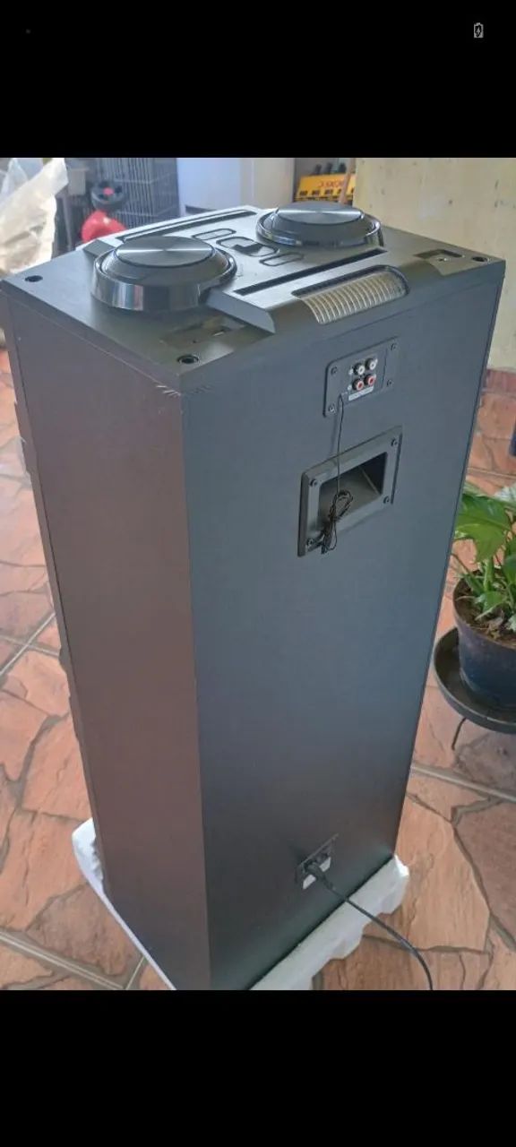 Caixa de Som Bluetooth 1700W RMS - Potente e com Iluminação - Foto 2