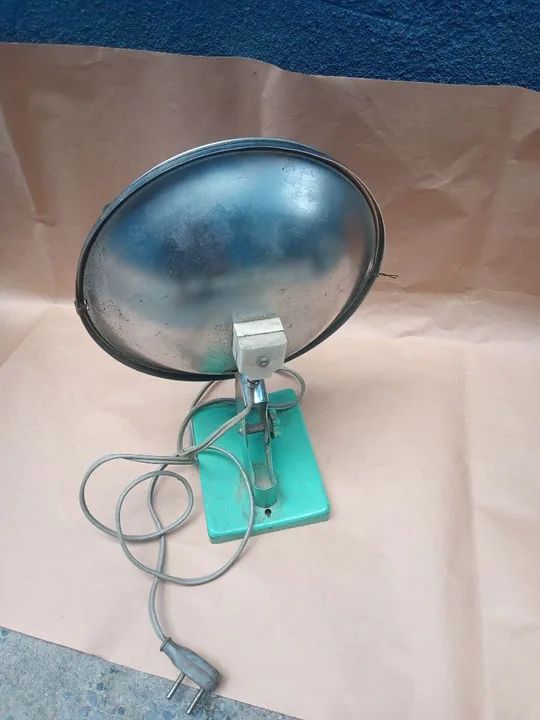 Luminária vintage antiga - Foto 3