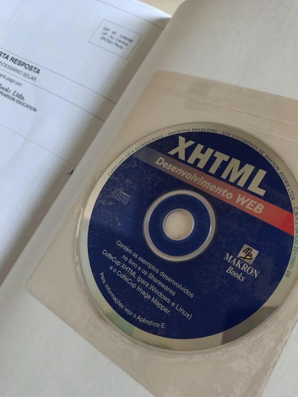 Livro XHTML Desenvolvimento Web, Brian Proffitt, Makron  - Foto 5