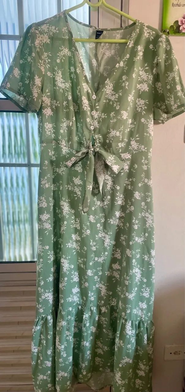 Vestido longo Shein G - NOVO !BAIXOU! - Foto 5