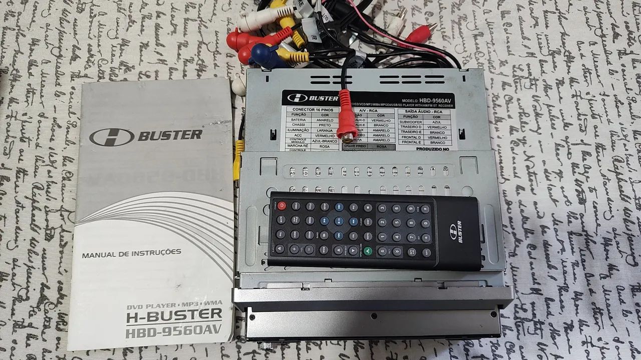 Som automotivo Buster HBD-9560AV - Foto 4