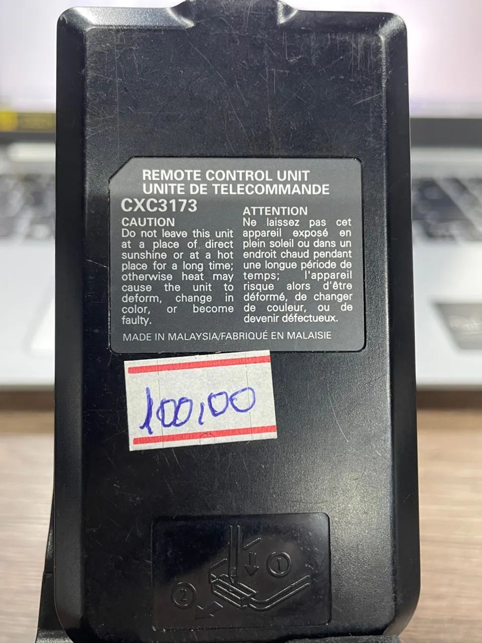 Controle Remoto Pioneer original cxc3173 seminovo - Peças para