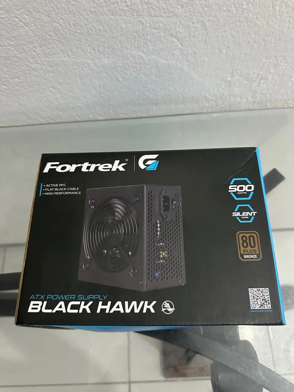 Fonte Fortrek Black Hawk 500W 80 Plus Bronze