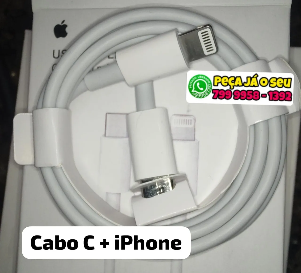 Cabo USB-C para iPhone - Original