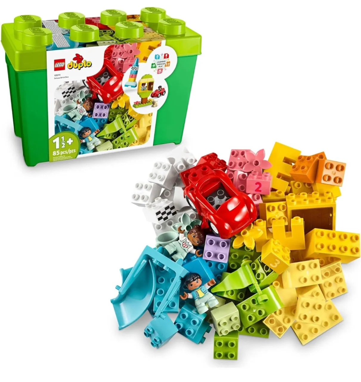 Conjunto Inicial Lego Duplo Classic Deluxe Brick Box 10914