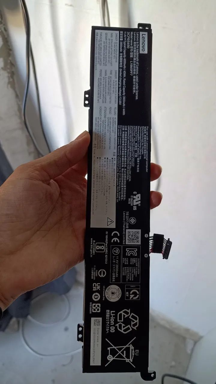 Bateria original Notebook Lenovo Gaming3i - Foto 3