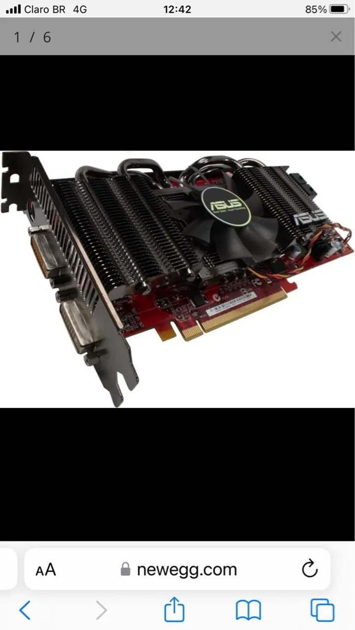  ASUS Radeon HD 4870 AMD 1 GB GDDR5 - Foto 3