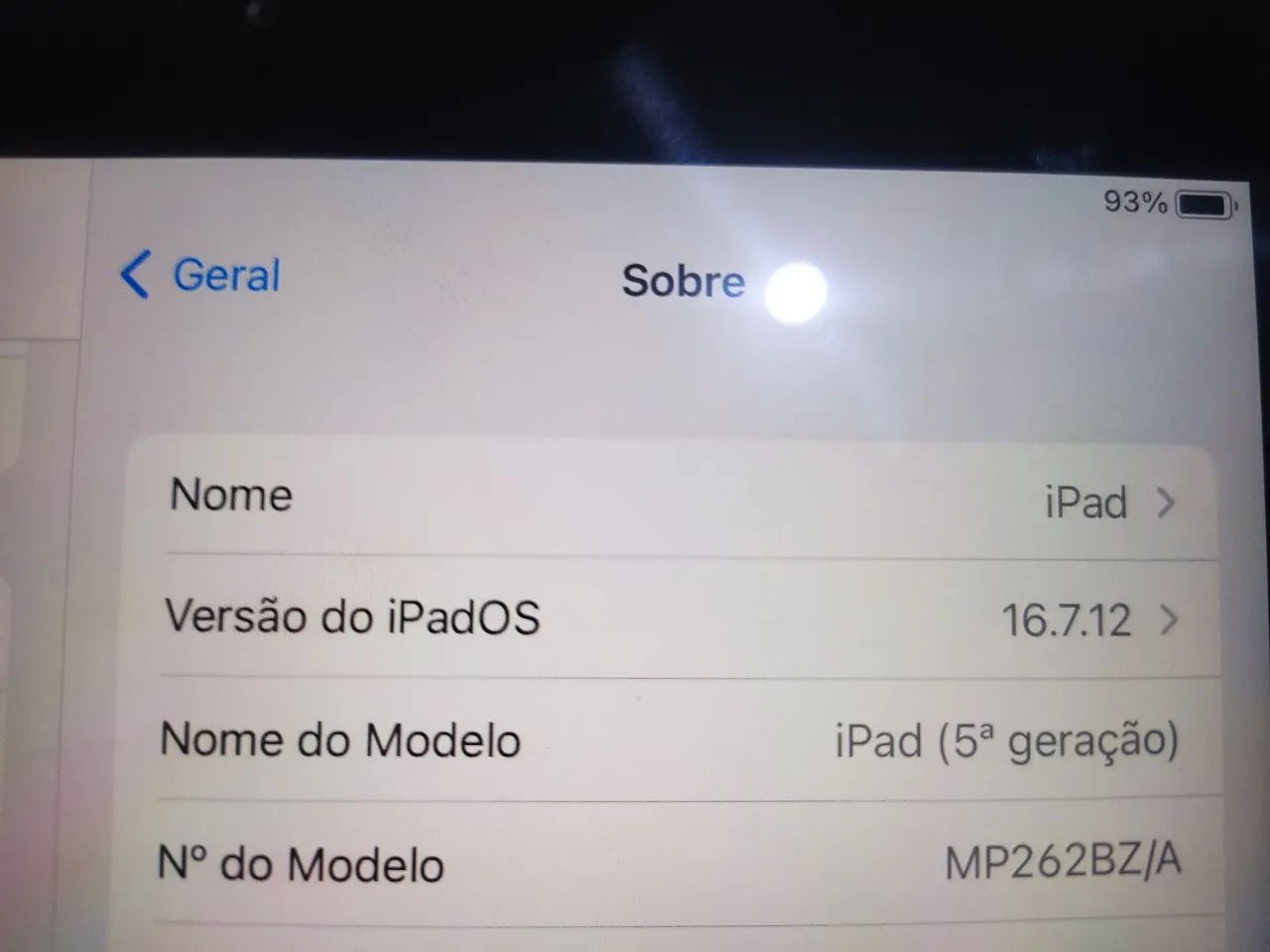 iPad 5ª Geração 128 GB Wi-Fi + 4G - Excelente Estado! - Foto 3