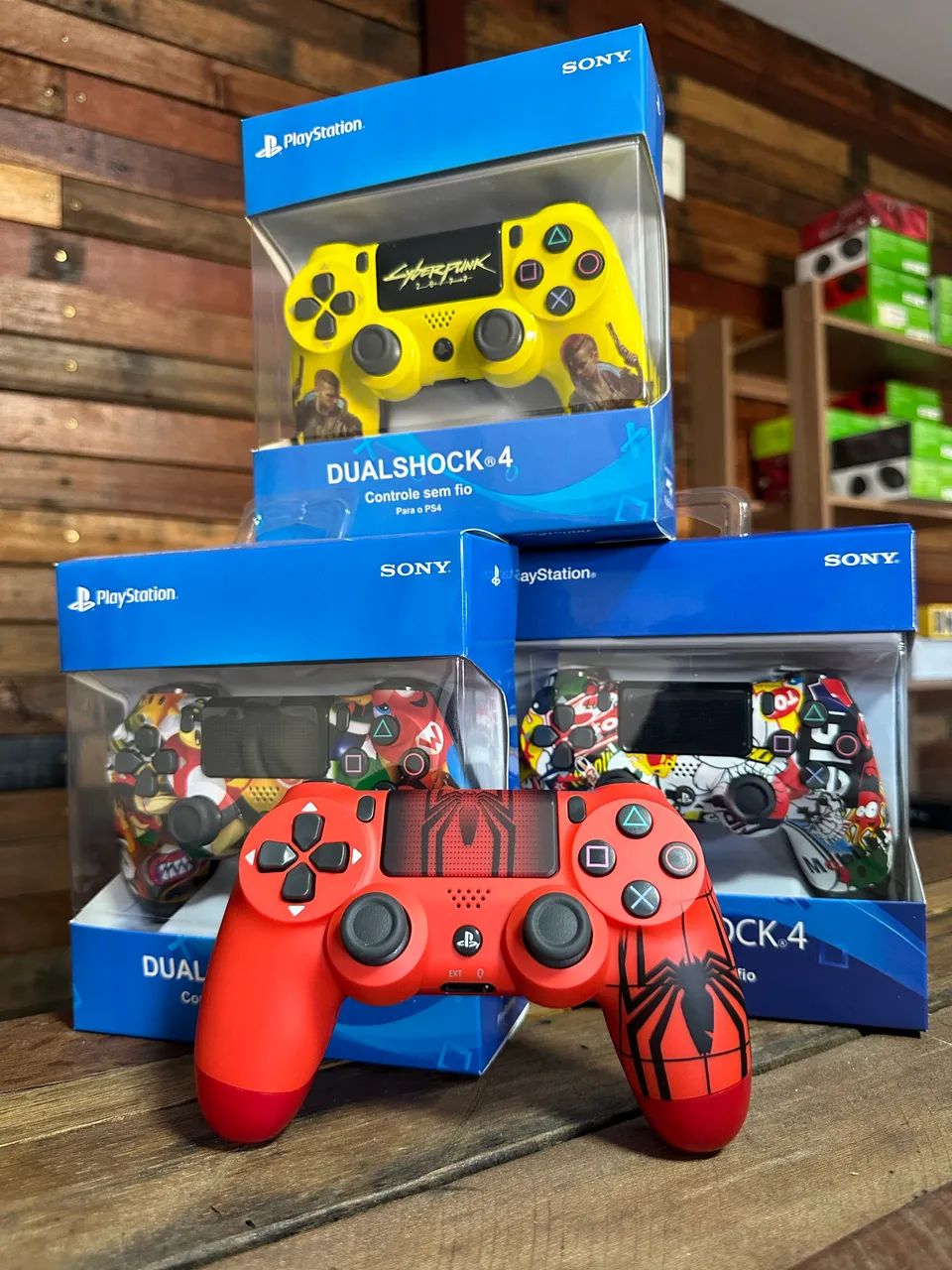 Controle PS4 PC TV Manete Diversas ENTREGAMOS  - Foto 2
