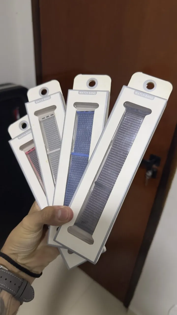 Pulseiras de nylon Apple Watch - Novas na caixa