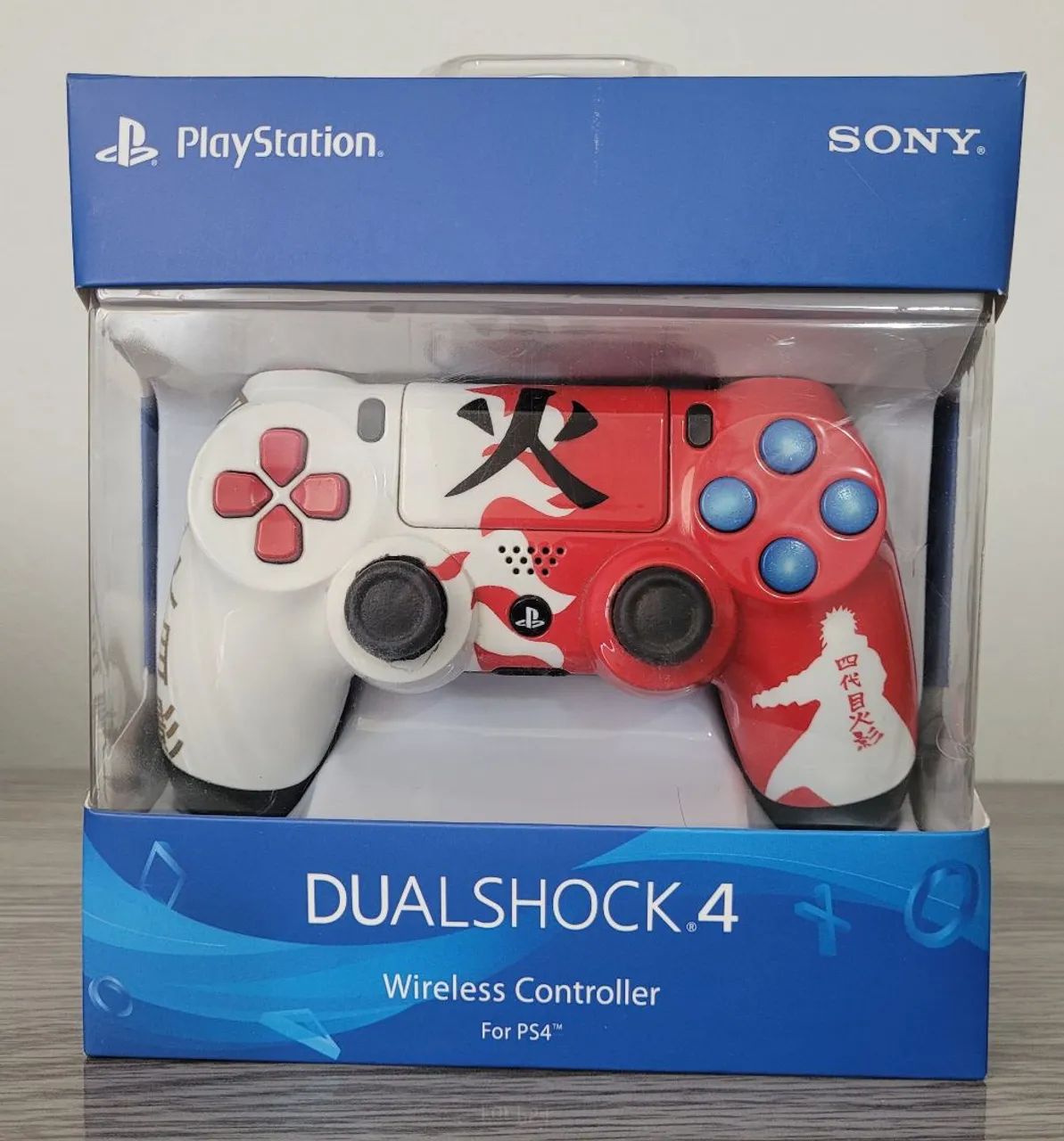 Controle PS4 - DualShock 4 Personalizado: Naruto (Minato Namikaze)