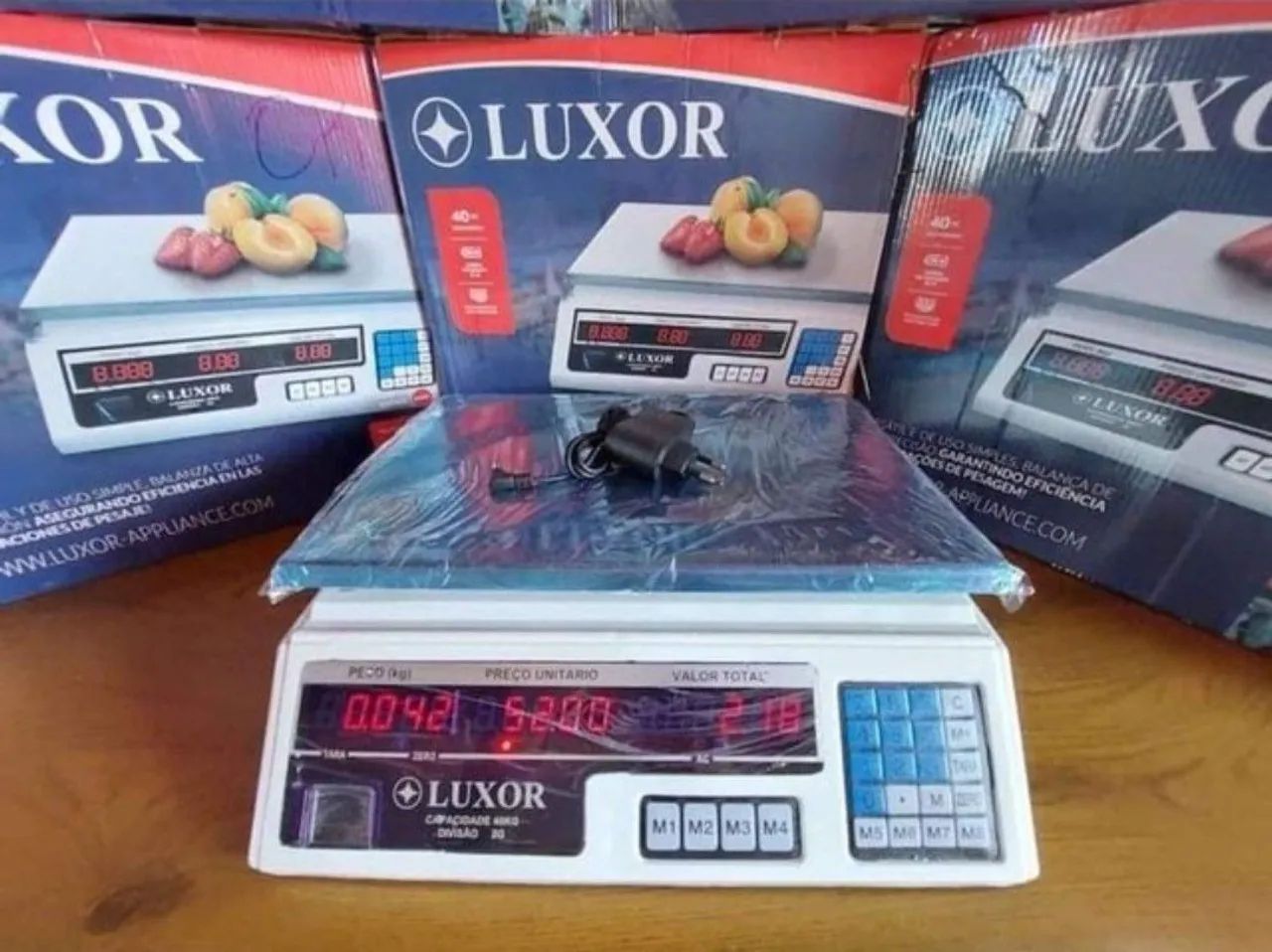 Balança 40kg  Comercial Digital Luxor novas garantia de 6 meses
