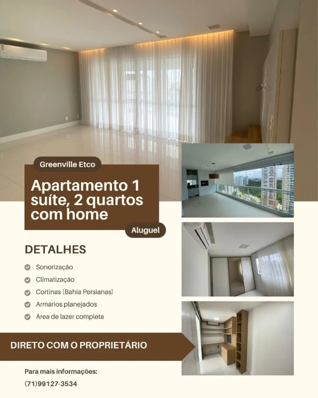 Aluguel Patamares Greenville Etco