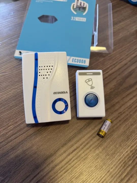 Campainha Residencial Sem Fio Wireless Prova Dágua 110V/220V - Foto 3