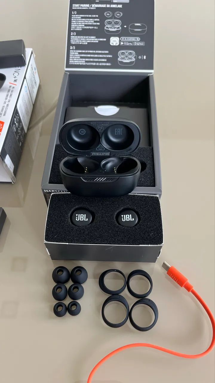 Fone Bluetooth JBL Live Free NC+ TWS com Cancelamento de Ruído  - Foto 5