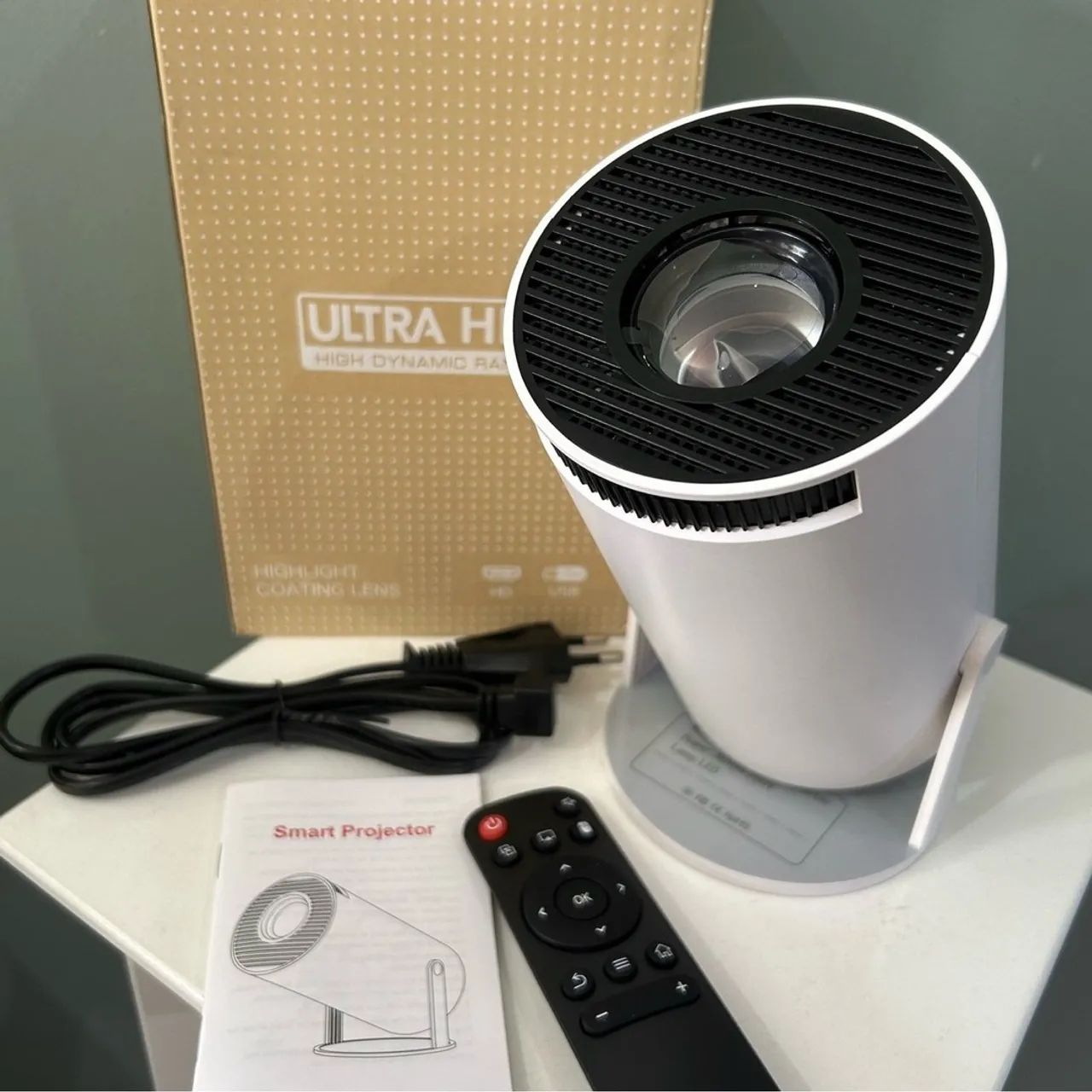 Projetor 4K Ultra HD - Android ENTREGAMOS 