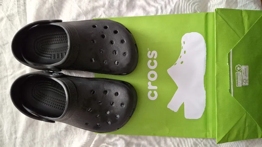 Crosc original infantil preta J1
