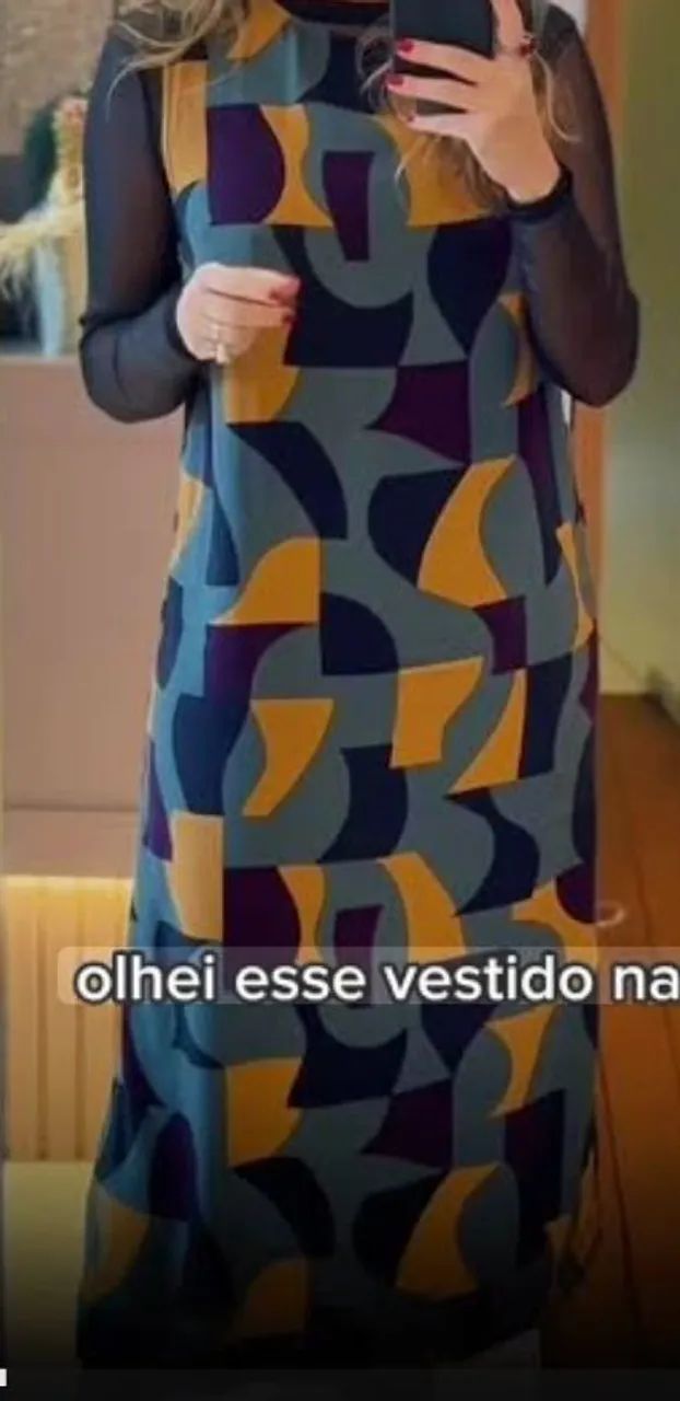 Vestido Cantão G com etiqueta 