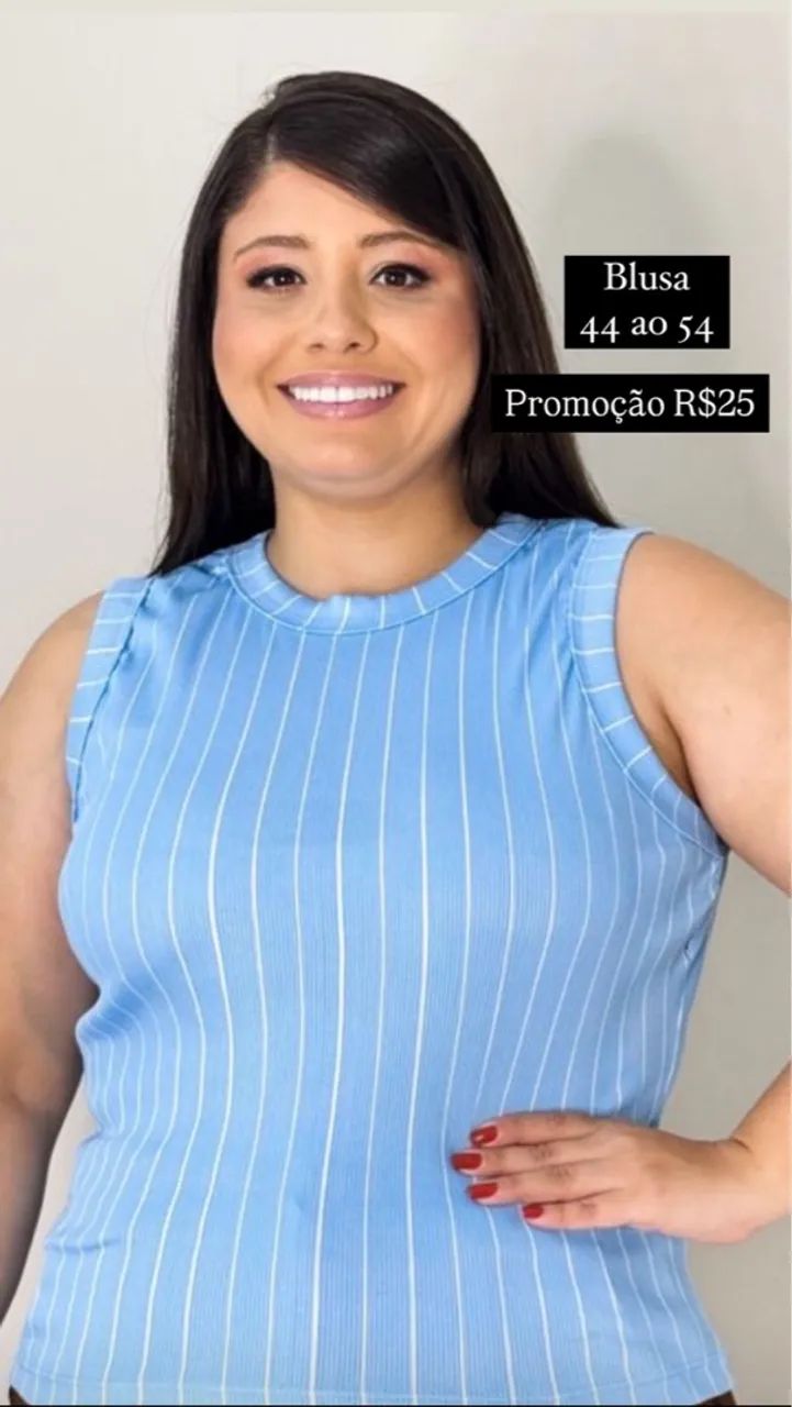 Blusas plus size promoção  - Foto 5