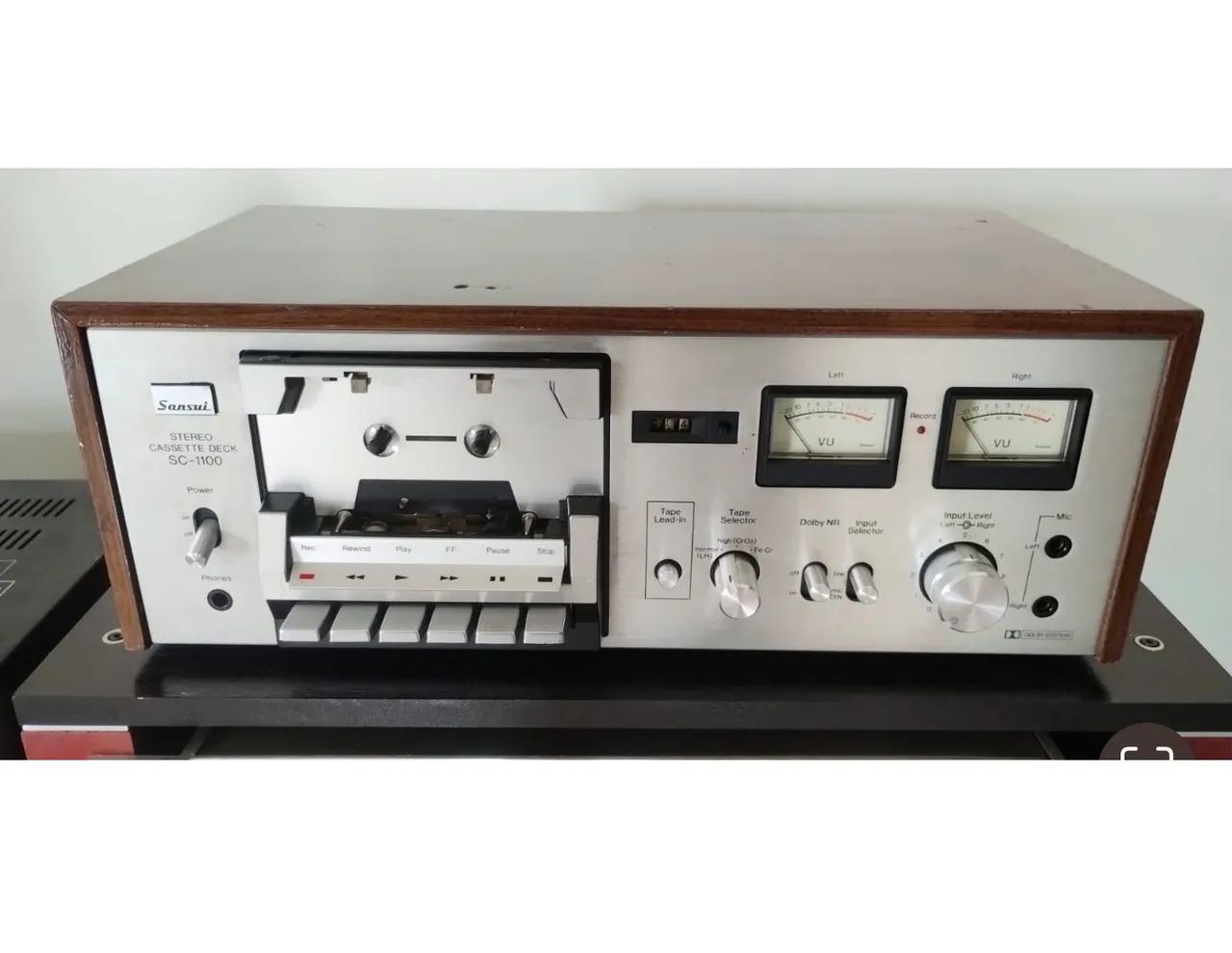 Excelente tape deck sansui sc 1100