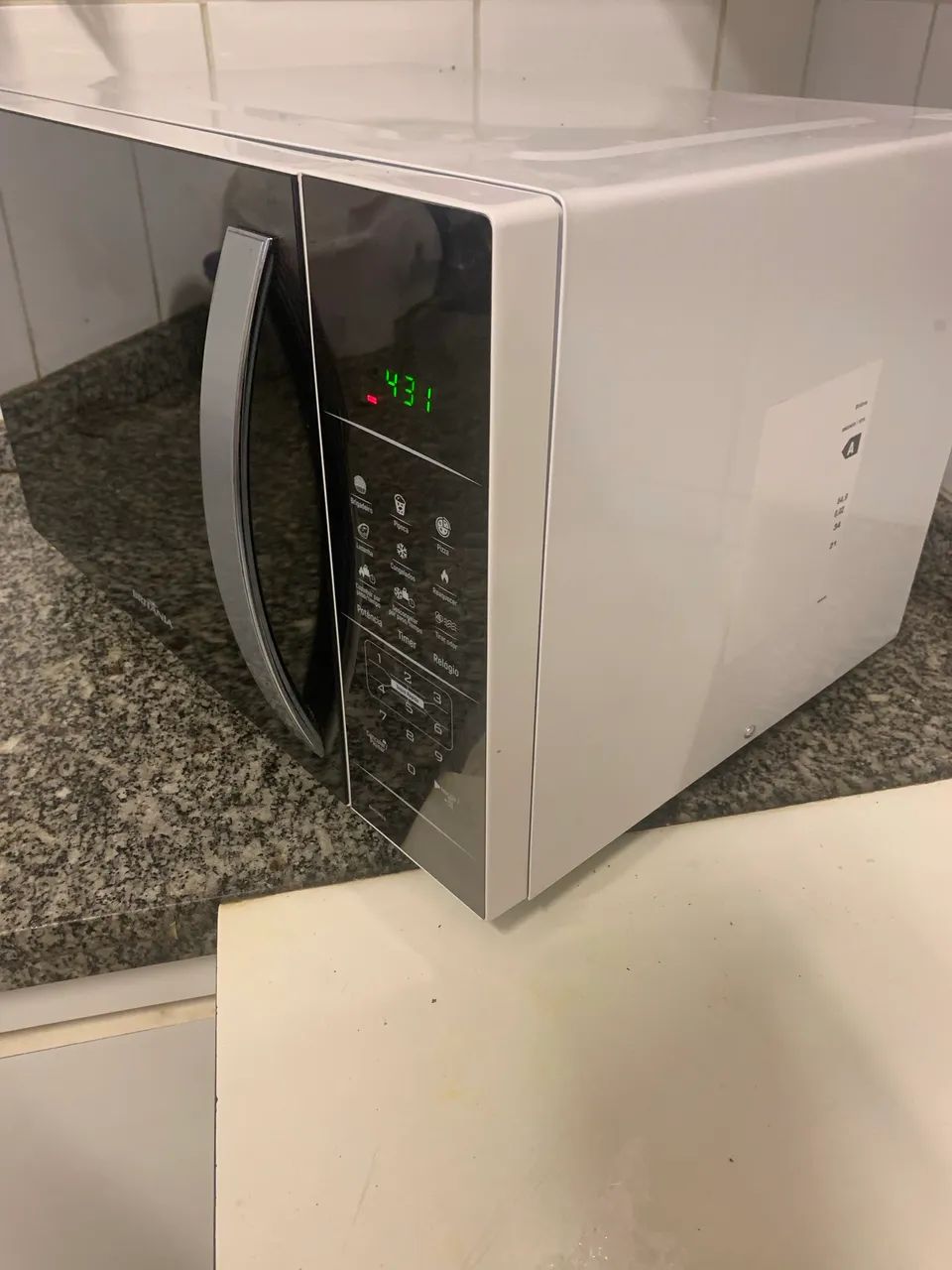 Microondas 34 litros zerado