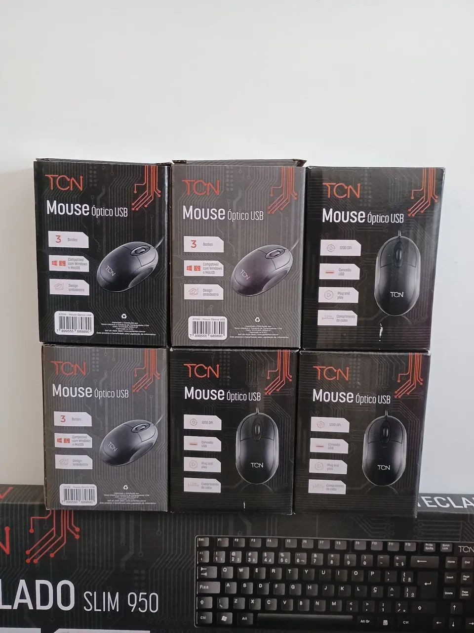 Mouse Óptico USB tcn 1200dpi - Foto 4