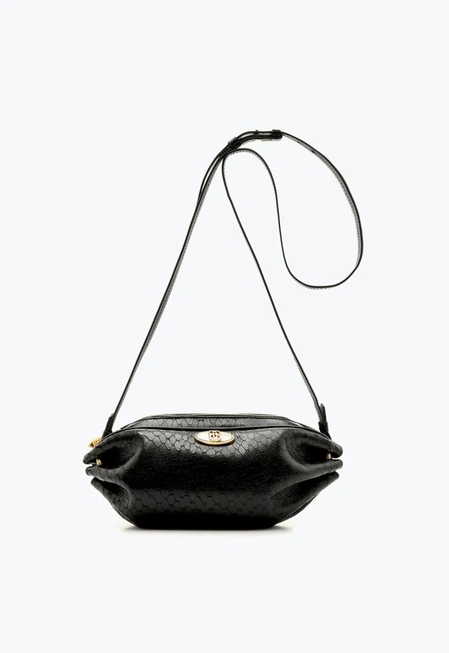 Bolsa de Couro Snake Schutz