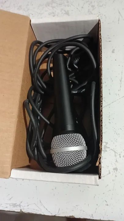 Microfone Condensador com Fio