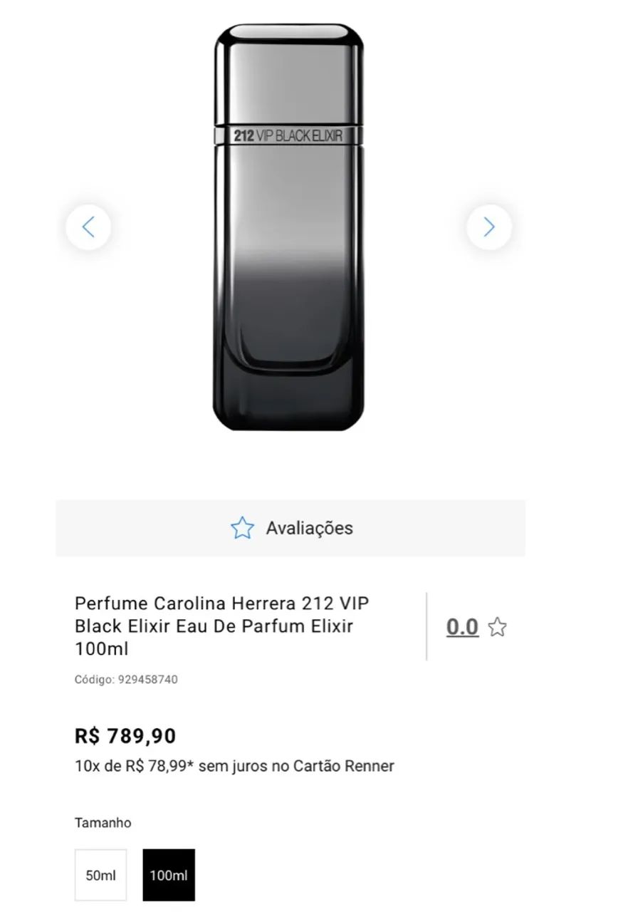 Perfume 212 VIP Black Elixir 100ml - Foto 3