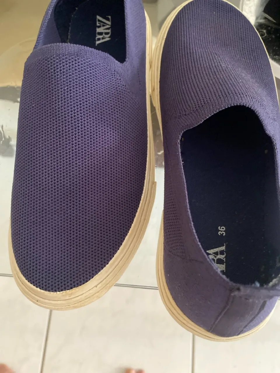 Tênis Zara Azul - Tamanho 36