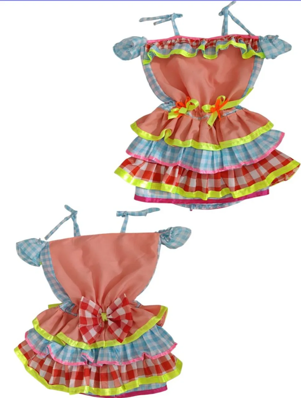 Vestido Festa Junina Infantil