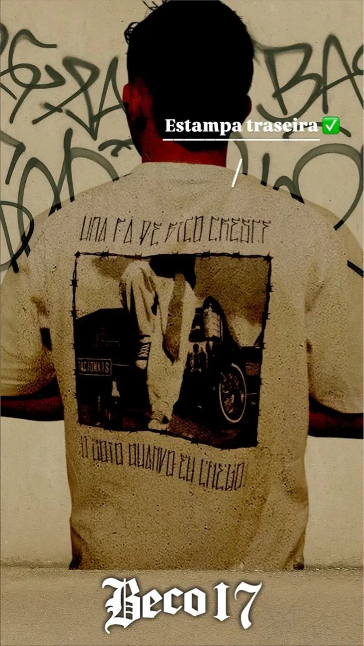 Camisas streetwear novas | Confira os modelos disponíveis  - Foto 4