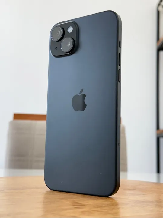 iPhone 15 PLUS 256GB Preto Impecável
