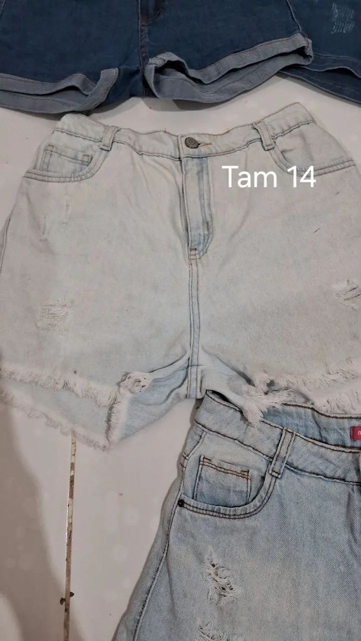 Shorts Jeans Sortidos - Feminino - Foto 3
