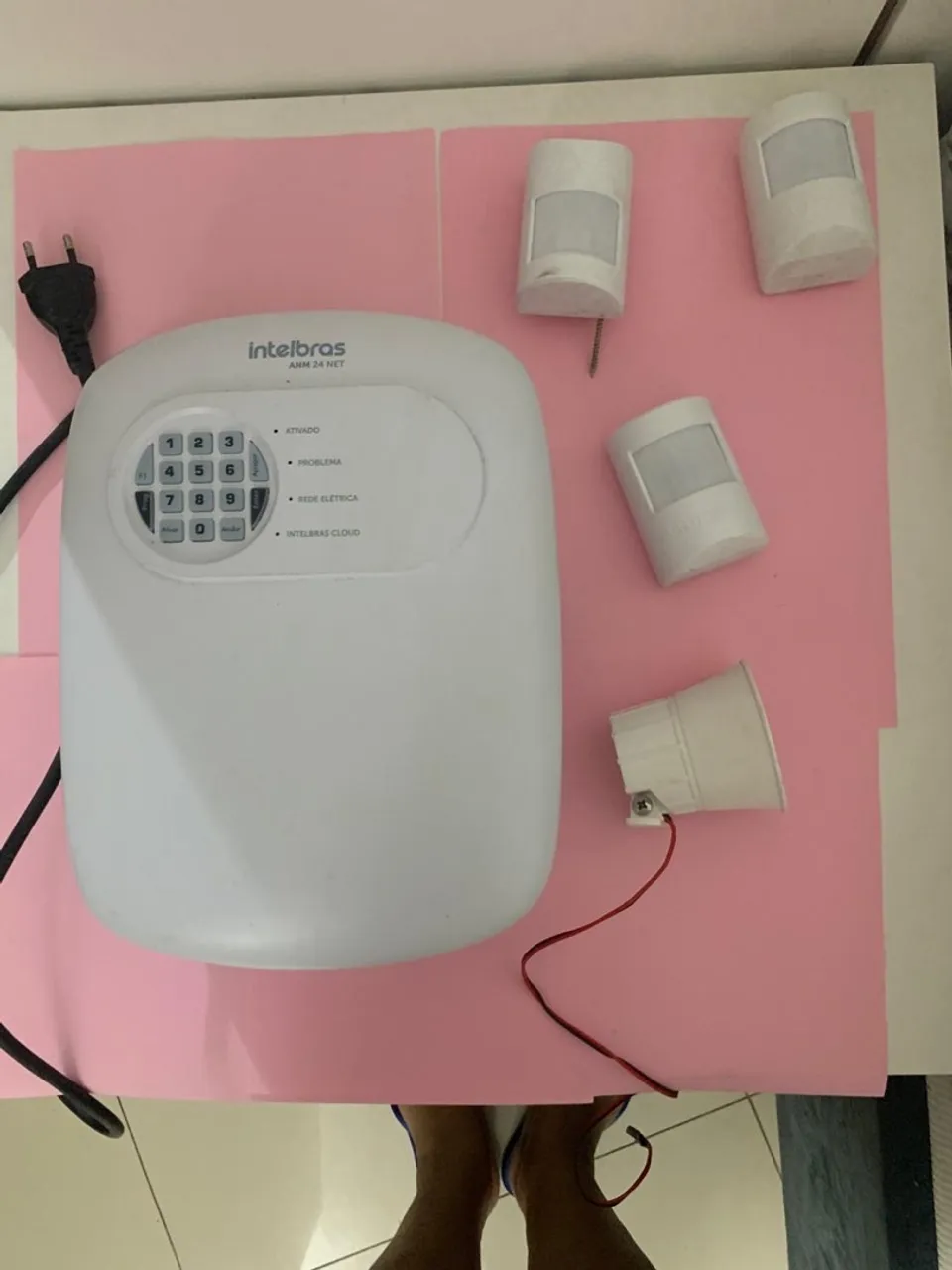 Central de Alarme Intelbras ANM 24 NET Completa