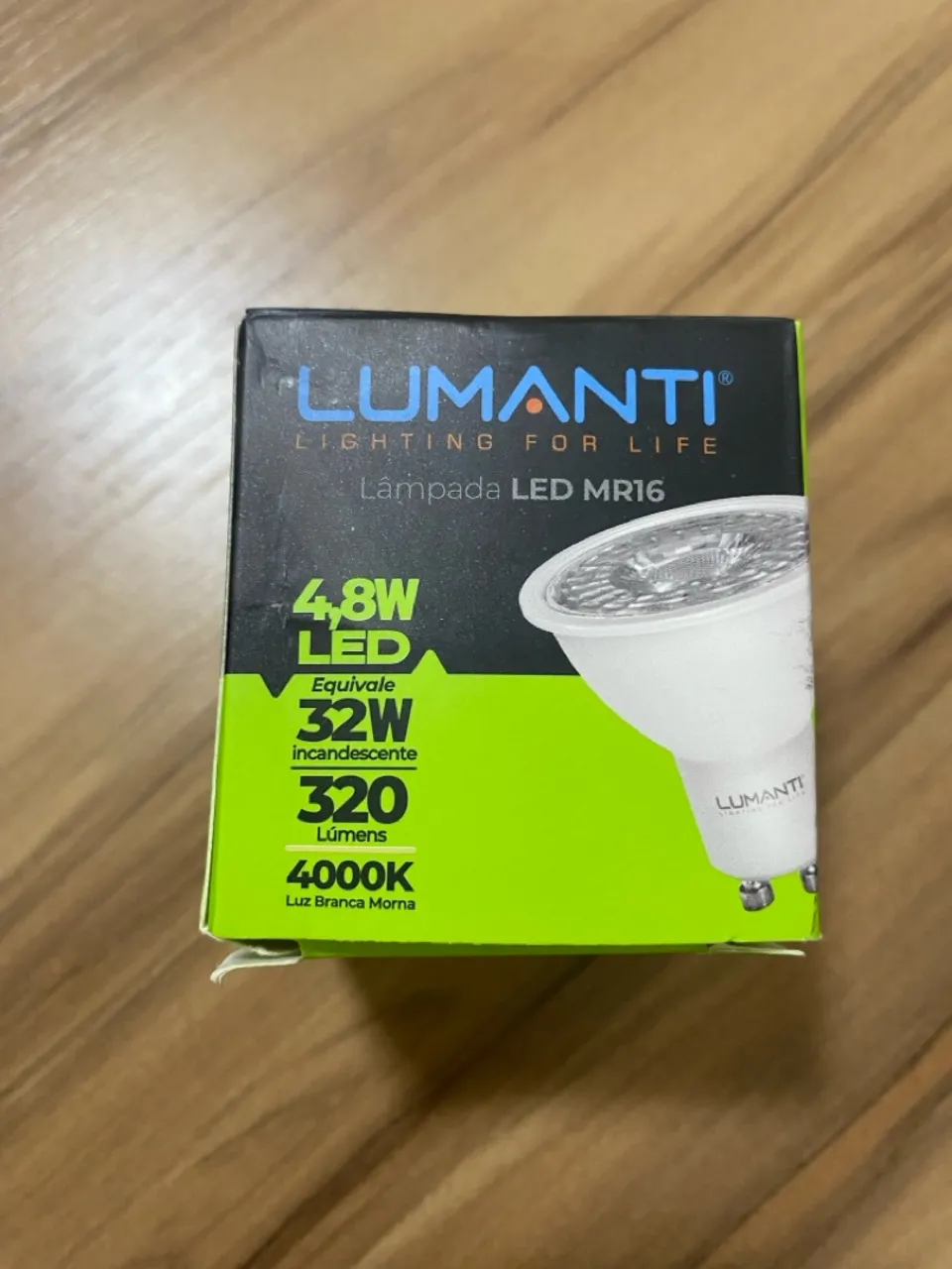 Lâmpadas Led 4,8w luz Neutra (não foi usada)