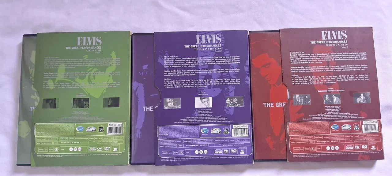 Elvis Presley - The Great Performances - Box com 3 DVDs - Foto 2