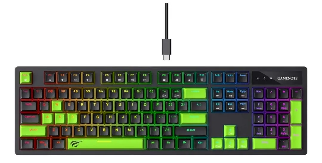 Teclado Mecânico HAVIT KB893L RGB