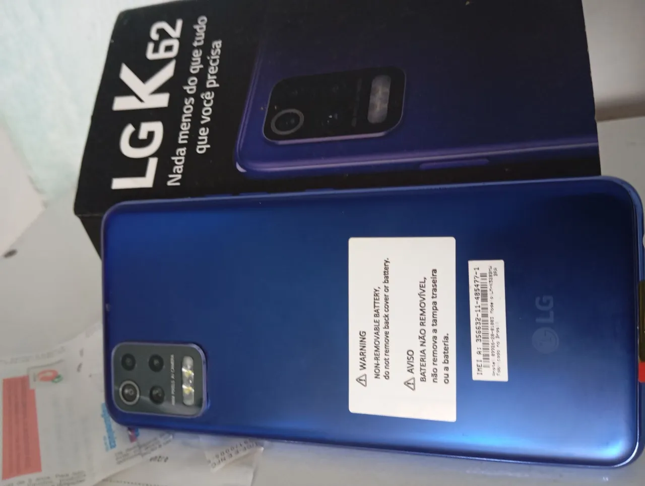 Smartphone LG K62
