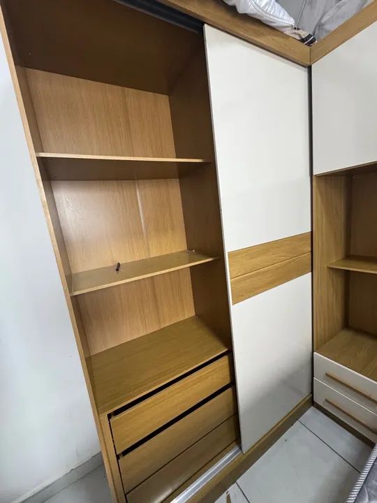 Guarda roupa e cama  - Foto 2