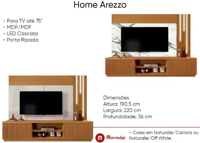 Home Arezzo tv 75 larg 2,20 - Foto 4