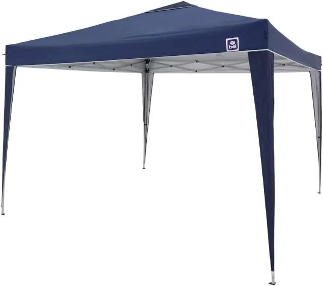 Tenda Gazebo Dobrável 3x3 Sanfonada Articulada AZUL da Belfix