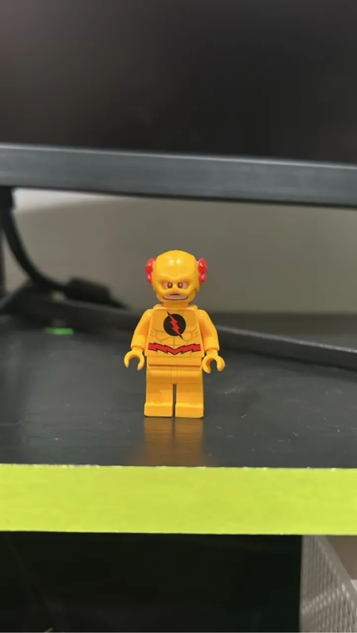 Lego Flash reverso  - Super-herói da DC Comics