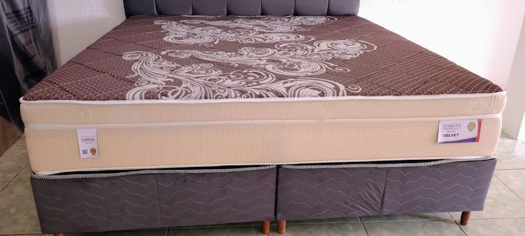 CAMA SUPER KIING EM PROMOÇÃO COM FRETE GRÁTIS - Foto 3