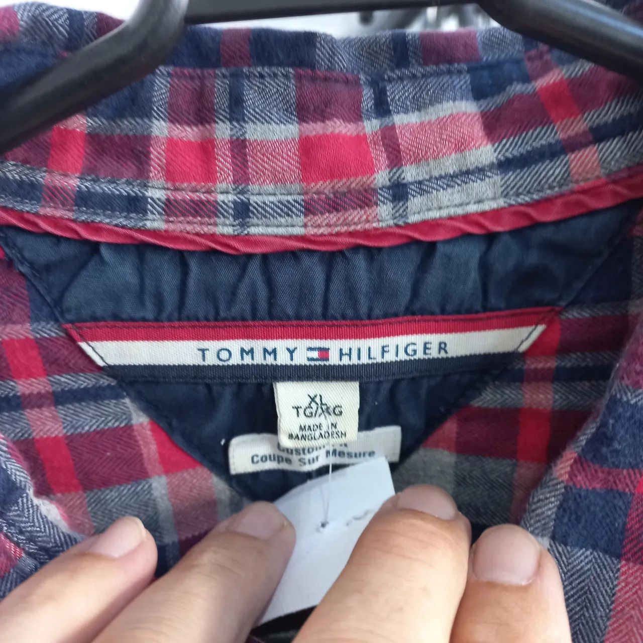 Camisa xadrez Tommy Hilfiger - Foto 2
