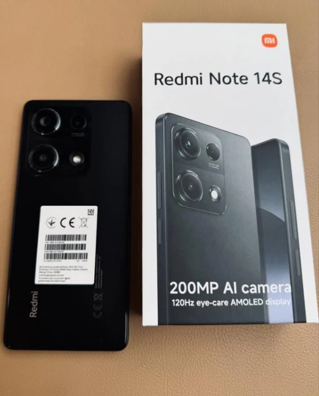 Redmi Note 14s 4g 512gb preto