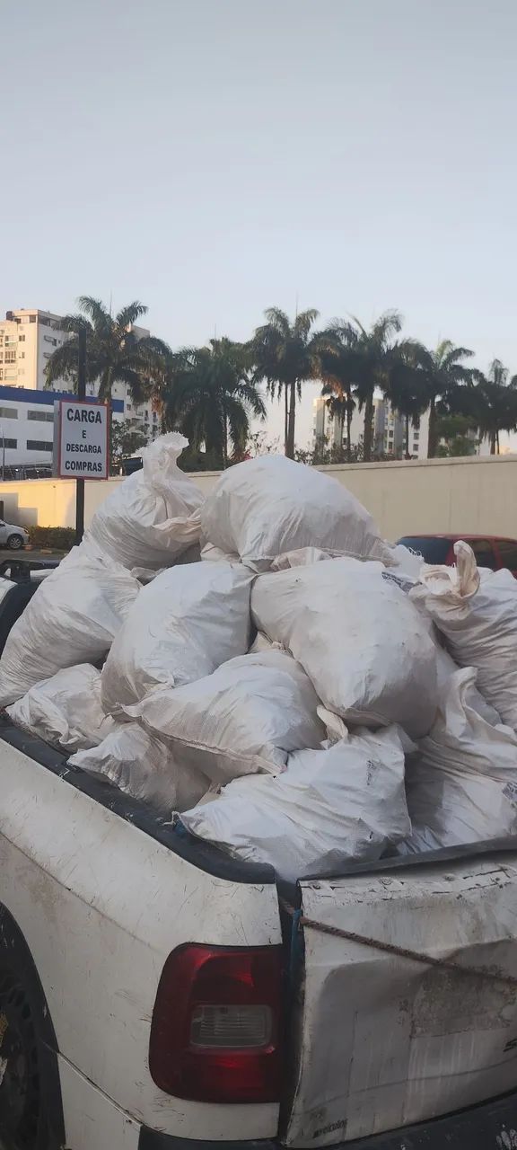 Retiro entulho ensacado 