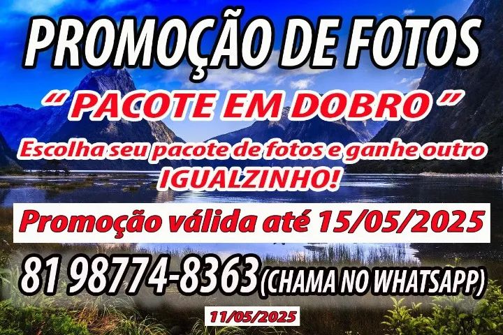 Promoção de fotos