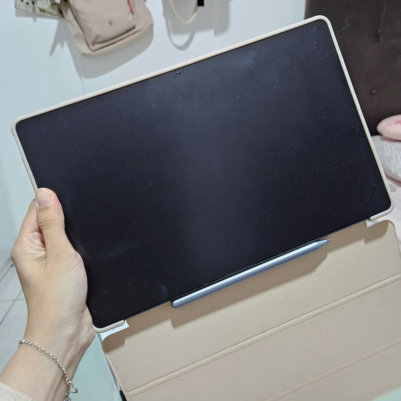 Tablet Lenovo P12 12.9 polegadas + caneta original + teclado + capa - Foto 2