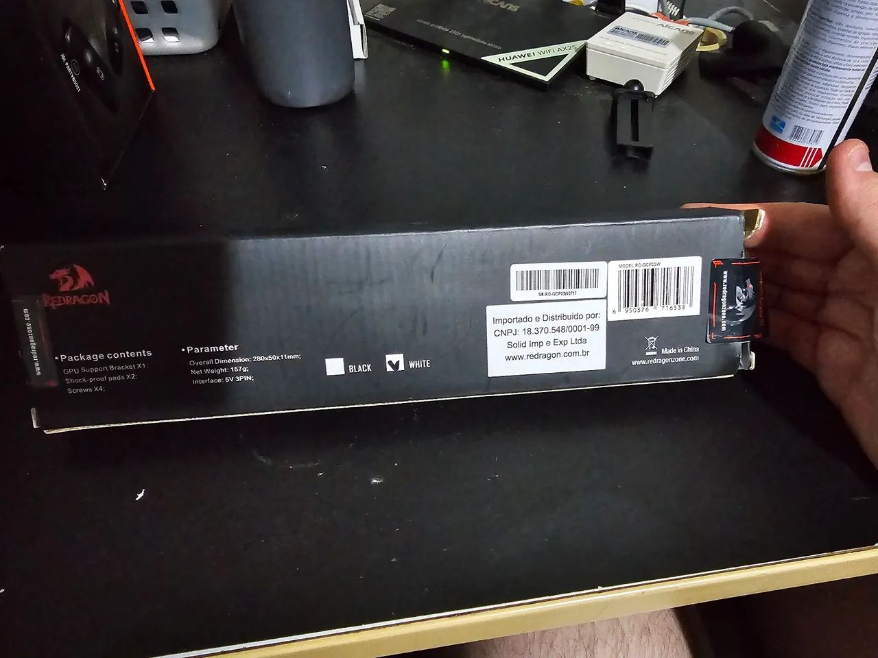 Suporte para Placa de Vídeo Redragon RD-GCP03 RGB - Foto 2